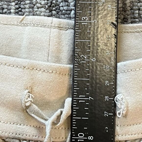 Cato Women’s Linen Blend Joggers Size 14/16 W Tan Pull On Drawstring High Rise - Picture 7 of 10